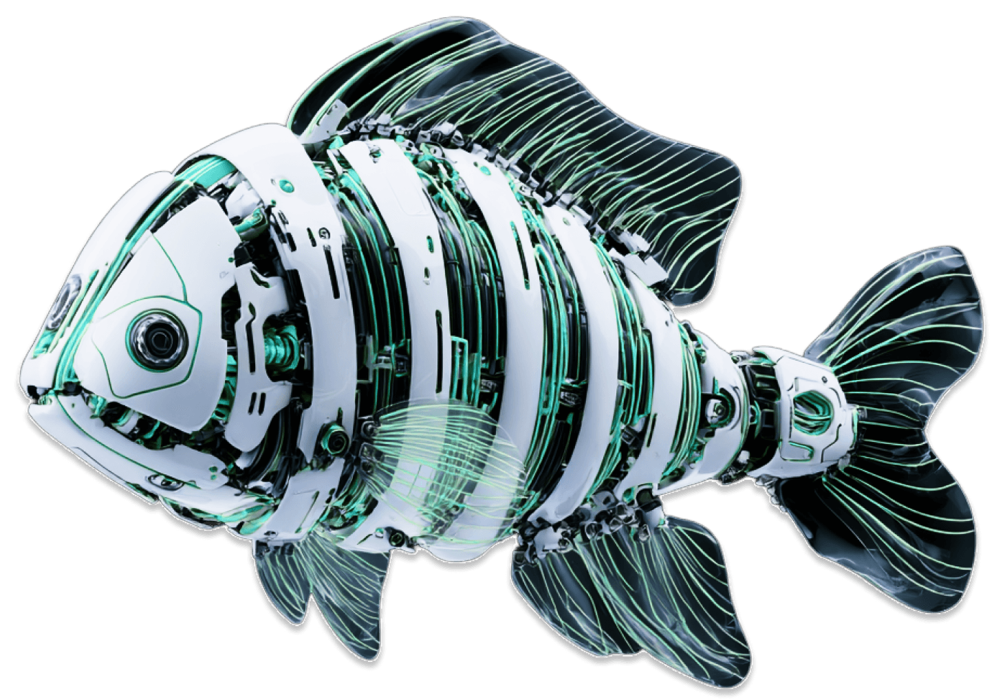 Hero fish illustration